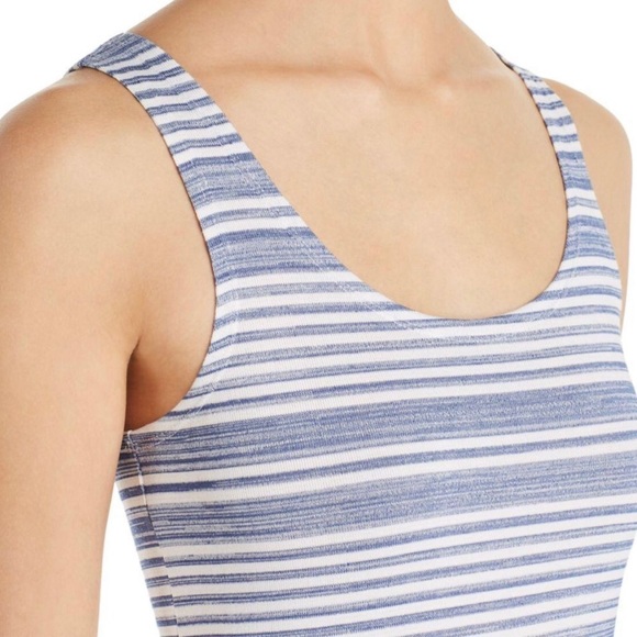 Lysse Mulholland Blue Striped  Dress - Picture 4 of 9